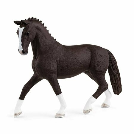 SCHLEICH Hanoverian Mare Horse Toy Synthetic Black 13927